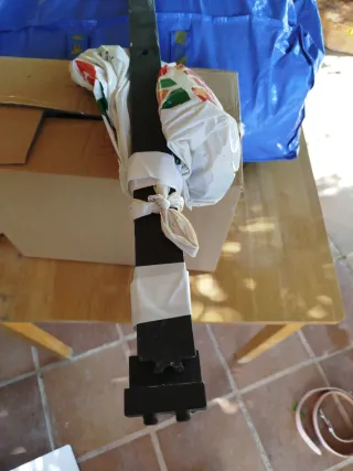 Puerta corredera antigua madera