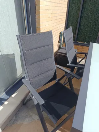 Mesa y 6 Sillas de Jardín