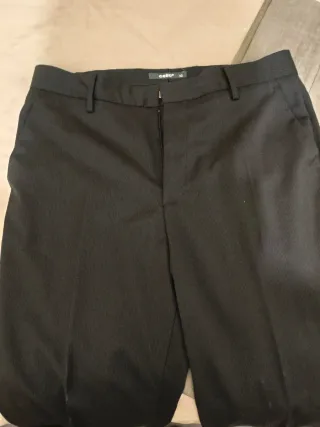 Pantalones de vestir hombre grises y negros