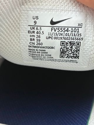 Nike Zoom Vapor 12 HC Scarpe Tennis EU 40.5