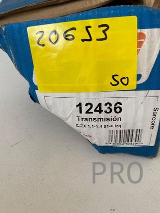 Transmisión Citröen ZX 20653