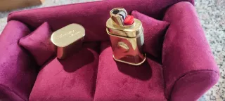 Portaccendino vintage Il Prometeo Francioni ottone