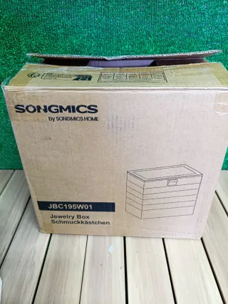 SONGMICS Caja Joyero Apilable, Caja de Joyas de 6