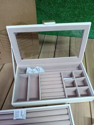 SONGMICS Caja Joyero Apilable, Caja de Joyas de 6