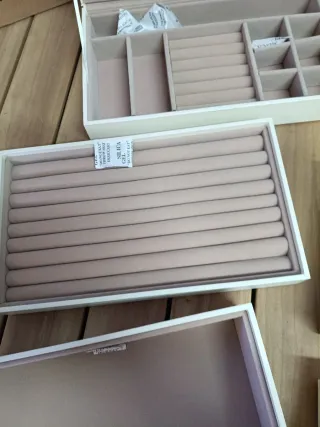 SONGMICS Caja Joyero Apilable, Caja de Joyas de 6