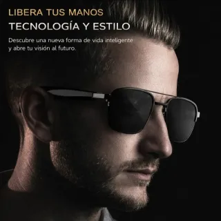 GAFAS INTELIGENTES TRADUCTOR IA BLUETOOTH