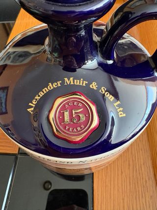 Garrafa Whisky Antigua Alexander Muir & Son