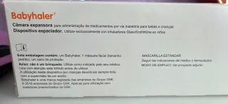 Inhalador Bebé Transparente