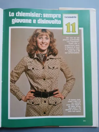 Cartamodello n. 11 Maglia e Cucito Curcio