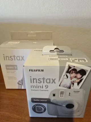 Cámara instantánea Fujifilm Instax Mini 9 Gris