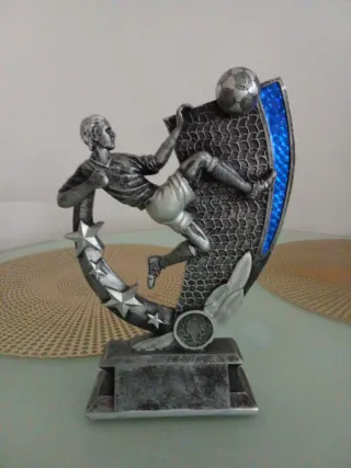 Trofeo Calcio Giocatore con Pallone