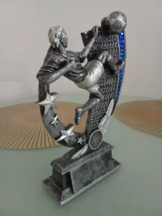Trofeo Calcio Giocatore con Pallone