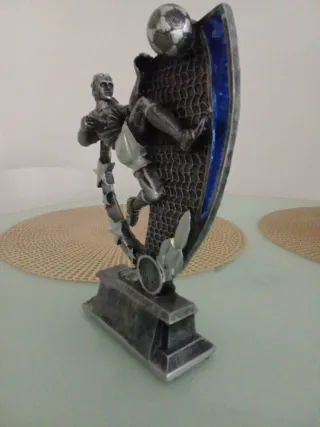 Trofeo Calcio Giocatore con Pallone