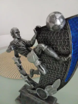 Trofeo Calcio Giocatore con Pallone