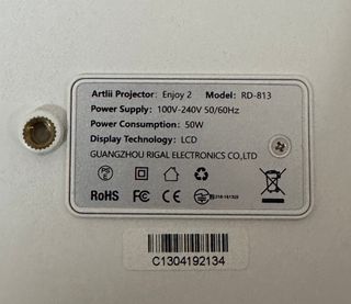 Proyector Artlii Enjoy 2 RD-813 LCD Blanco