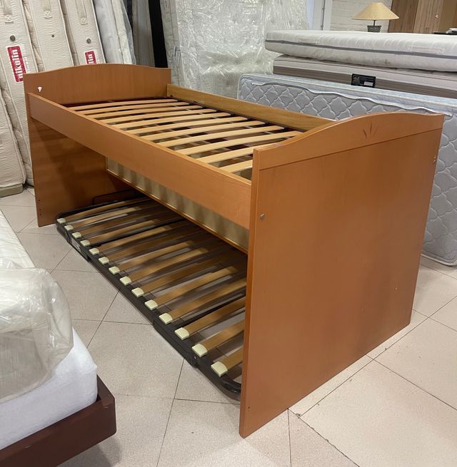 CAMA DOBLE CON ALMACENAMIENTO
