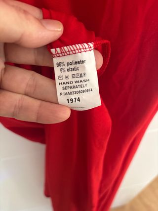 Vestido fiesta elástico rojo largo y otro negro