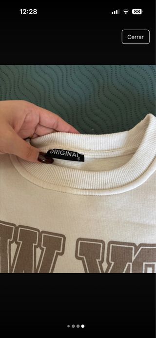 Sudadera New York Central Park Est. Beige