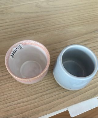 Confezione di 2 piccoli vasi in ceramica Ikea