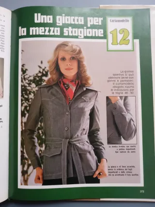 Cartamodello n.12 Maglia e Cucito Curcio