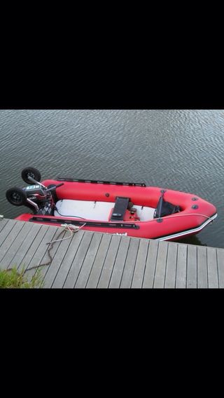 Barco Neumático Bombard Rojo