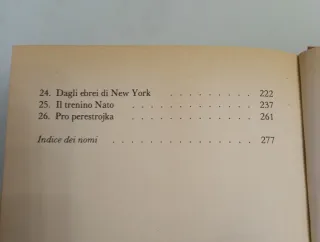 Gli USA visti da vicino politica Andreotti  1989