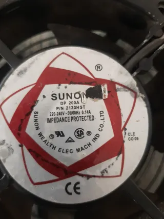 Ventilador SUNON 120x120x38mm