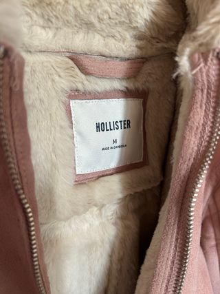 Chaqueta Hollister rosa