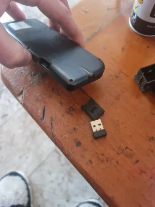 Mini teclado Rii con ratón inalámbrico