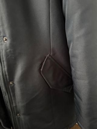 Parka impermeable Only azul mujer