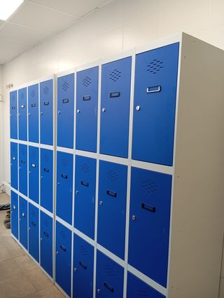 Taquillas gimnasio