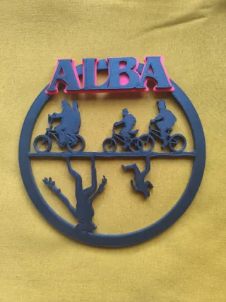 Letrero decorativo personalizable.