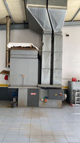 Cabina de Pintura Completa con Turbina y Quemador