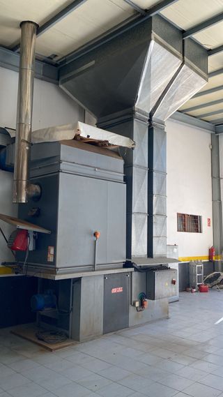 Cabina de Pintura Completa con Turbina y Quemador