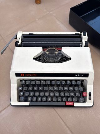 Máquina de escribir vintage
