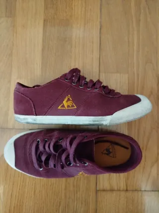 Zapatillas Le Coq Sportif granates T36