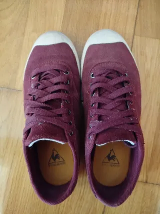 Zapatillas Le Coq Sportif granates T36