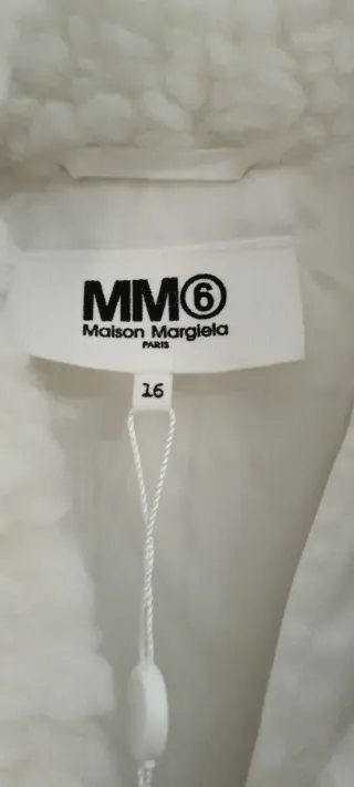 MM6 Maison Margiela bianco Taglia 16 XXL