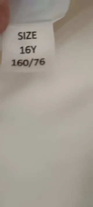 MM6 Maison Margiela bianco Taglia 16 XXL