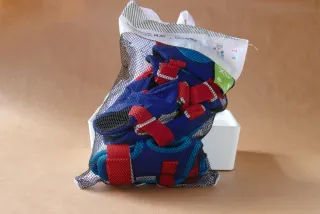 Protecciones Patines Niños Oxelo Azul Talla XS