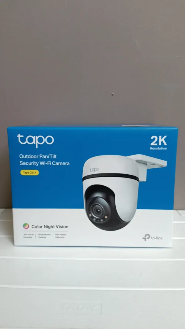 Tapo C51A Cámara Vigilancia Wi-Fi Exterior 2K