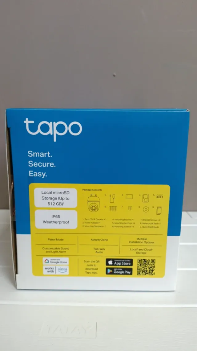 Tapo C51A Cámara Vigilancia Wi-Fi Exterior 2K