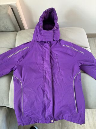 Abrigo de ski niña morado