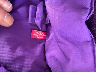 Abrigo de ski niña morado