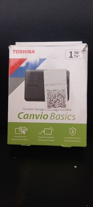 Disco Duro Externo Toshiba Canvio 1TB