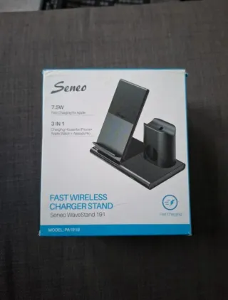 Cargador Inalámbrico Seneo 3 en 1