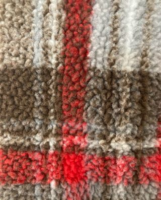 Cazadora borreguito Noisy May cuadros