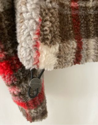 Cazadora borreguito Noisy May cuadros