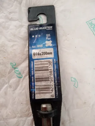 Broca hormigón Blue Master 16x200mm