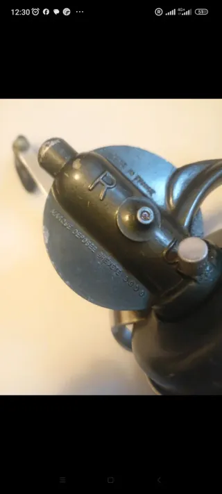 Mulinello da pesca vintage Deposee Brevete S.G.D.G